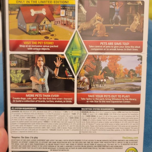 The Sims 3 Pets PC Limited Edition - Picture 2 of 4